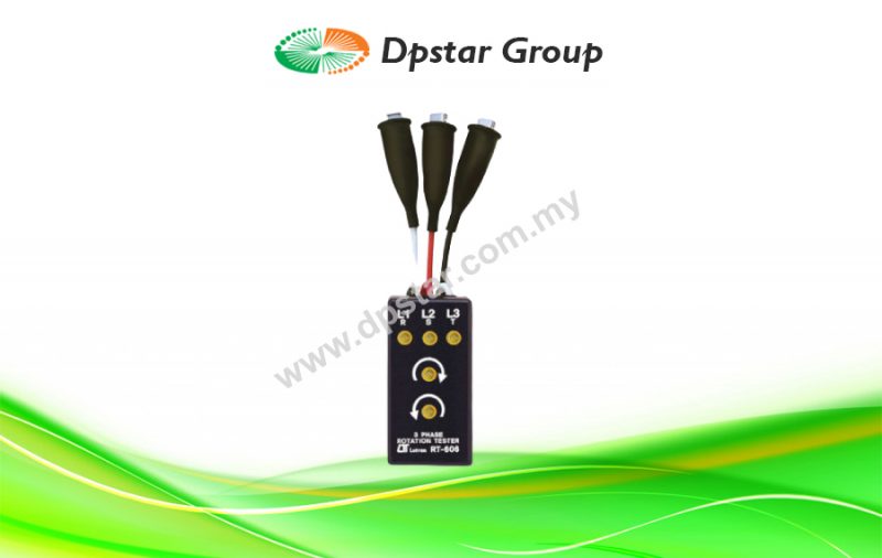 3 Phase & Motor Rotation Tester – Lutron RT-606