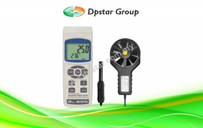 Anemometer Air flow - Lutron AM-4237SD