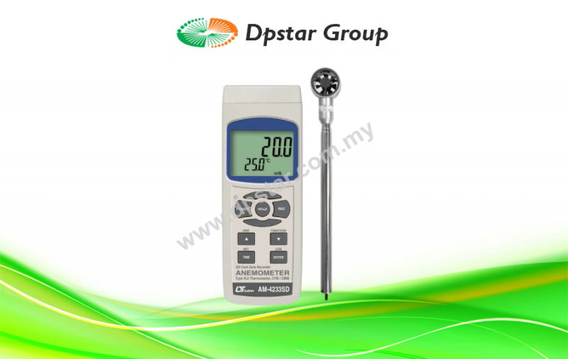 Anemometer - Lutron AM-4233SD