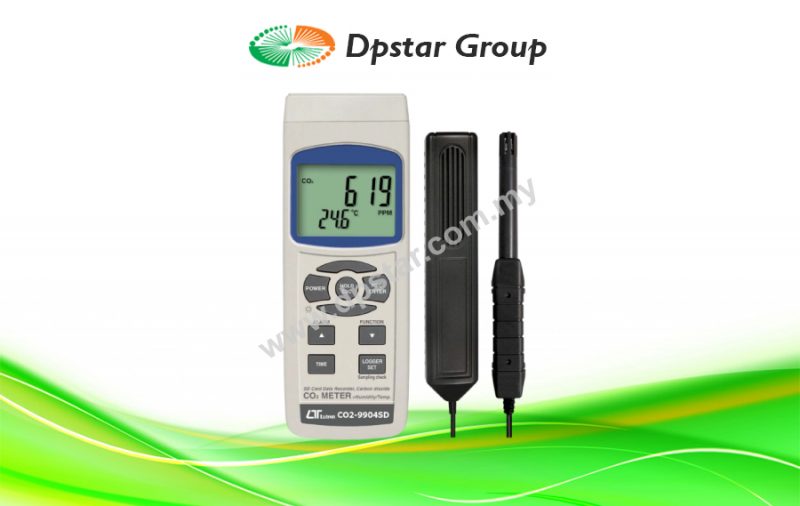CO2 (Carbon Dioxide) Meter – Lutron CO2-9904SD