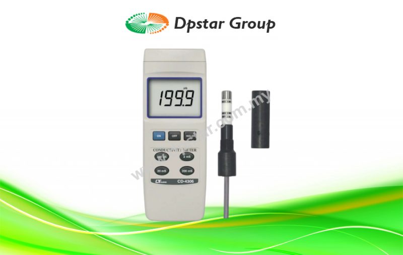 Conductivity Meter, Wide Range - Lutron CD-4306