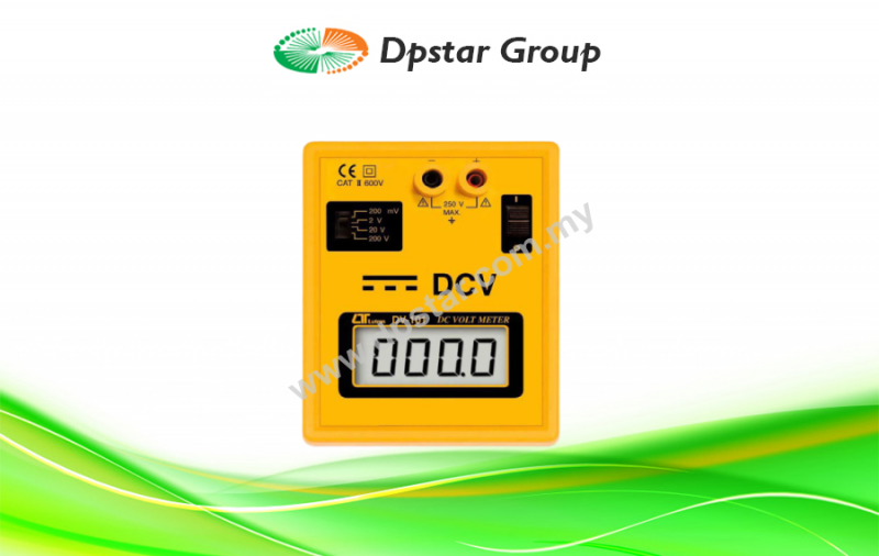 DCV Bench Meter – Lutron DV-101