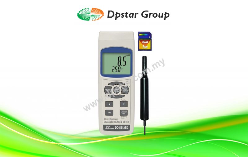 Dissolved Oxygen Meter - Lutron DO-5512SD