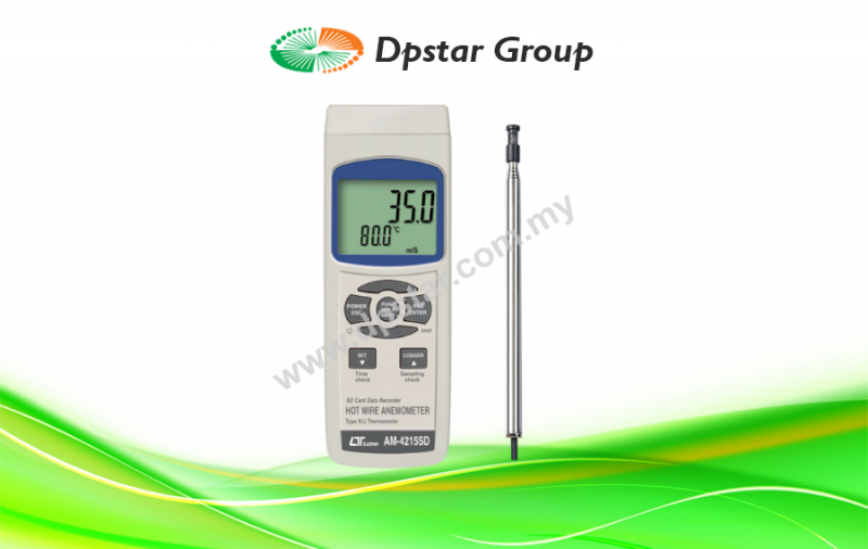 Hot Wire Anemometer - Lutron AM-4215SD