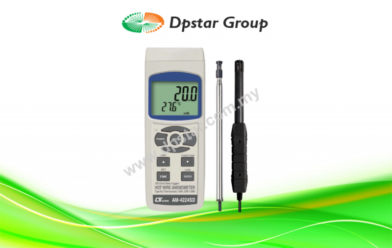 Hot Wire Anemometer - Lutron AM-4224SD