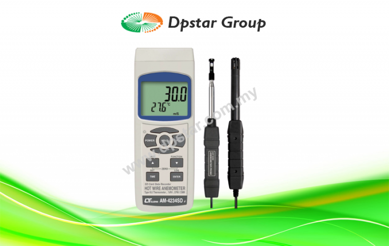 Hot Wire Anemometer - Lutron AM-4234SD