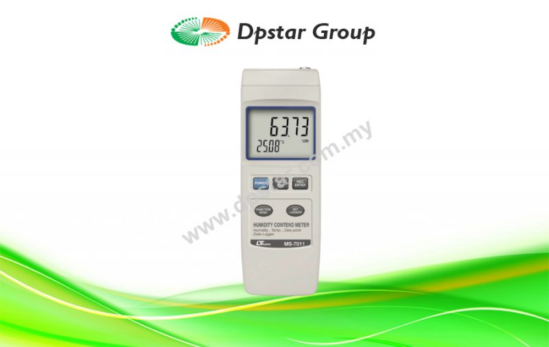 Humidity Content Meter, + Type K Temperature – Lutron MS-7011