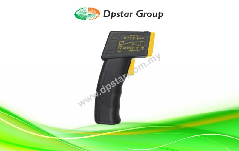 Infrared Thermometer, Laser Target Light, Emissivity Adjustment - Lutron TM-958