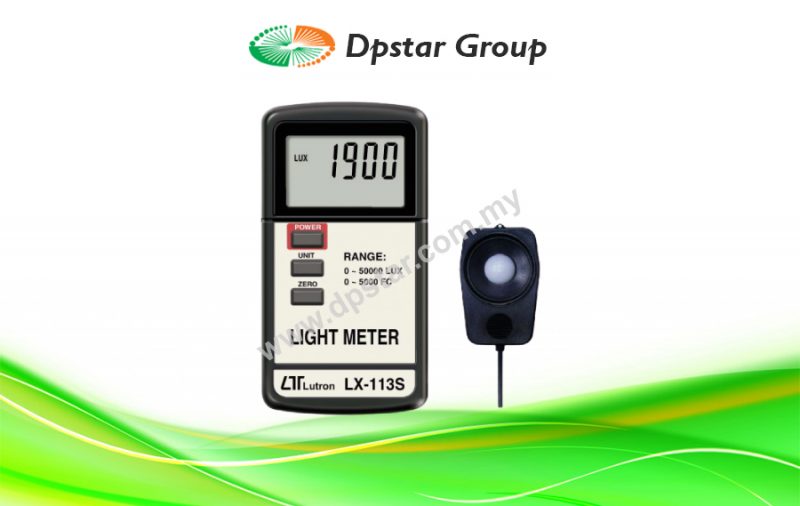 Light Meter, Auto Range - Lutron LX-113S