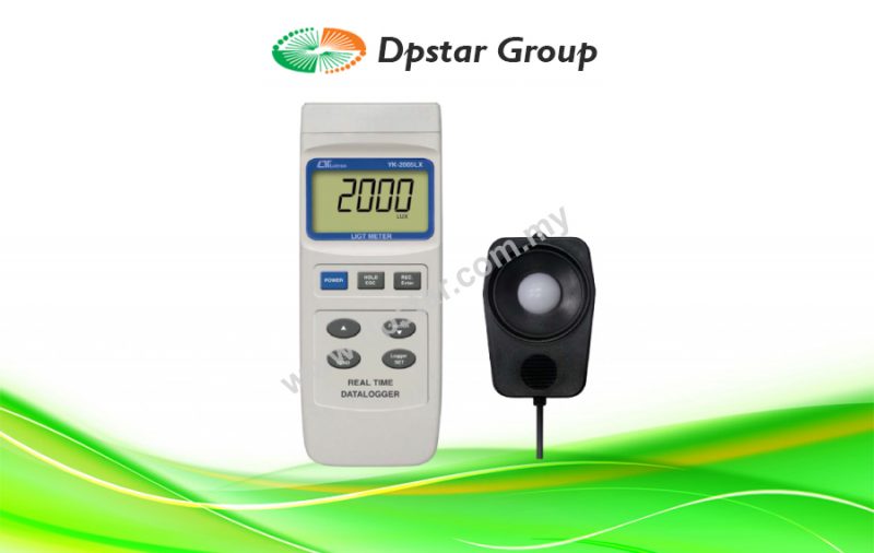 Light Meter, Real Time Data Logger - Lutron YK-2005LX