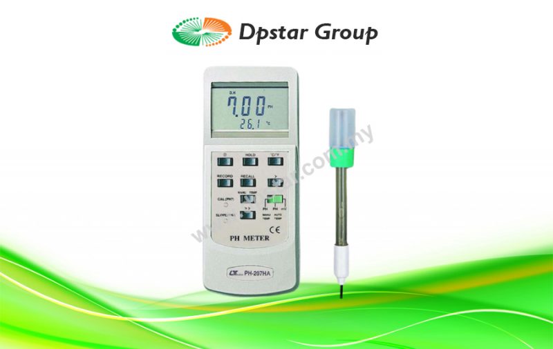 Mini pH Meter - Lutron PH-207HA
