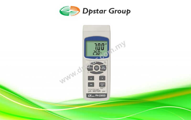 pH Meter SD Card Real Time Data Recorder – Lutron PH-230SD