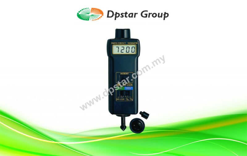 Photo/Contact Tachometer - Lutron DT-2236