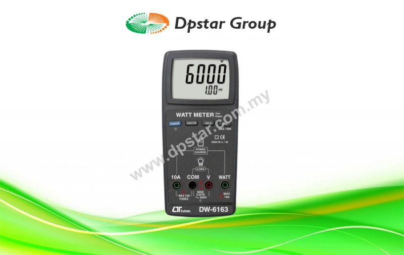 Single Phase Watt Meter – Lutron DW-6163