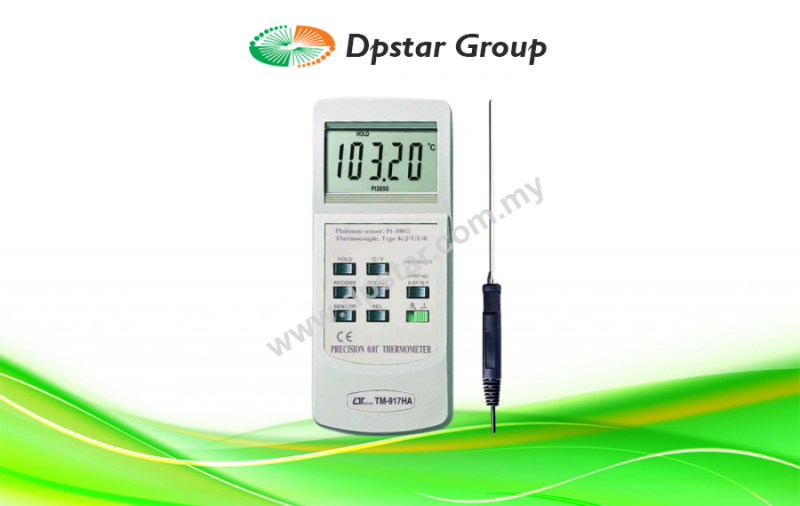 Precision 0.01 Degree Thermometer - Lutron TM-917HA