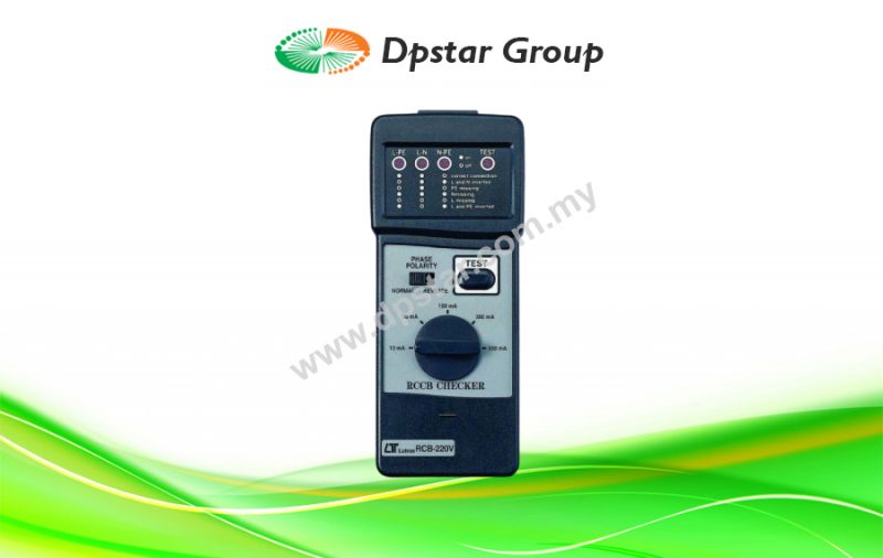 RCCB Tester (Residual Current Breaker Tester) – Lutron RCB-220V