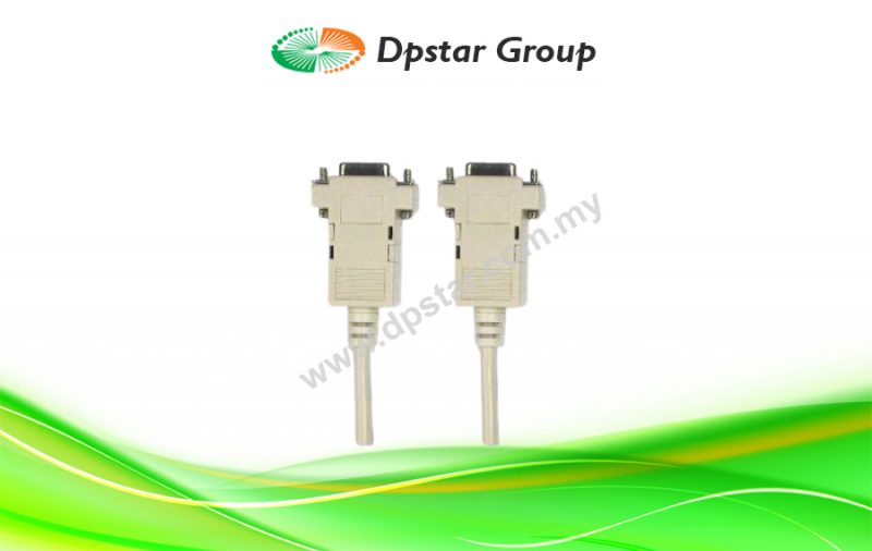 RS-232 Cable For Force Gauge, D9 to D9 – Lutron UPCB-04