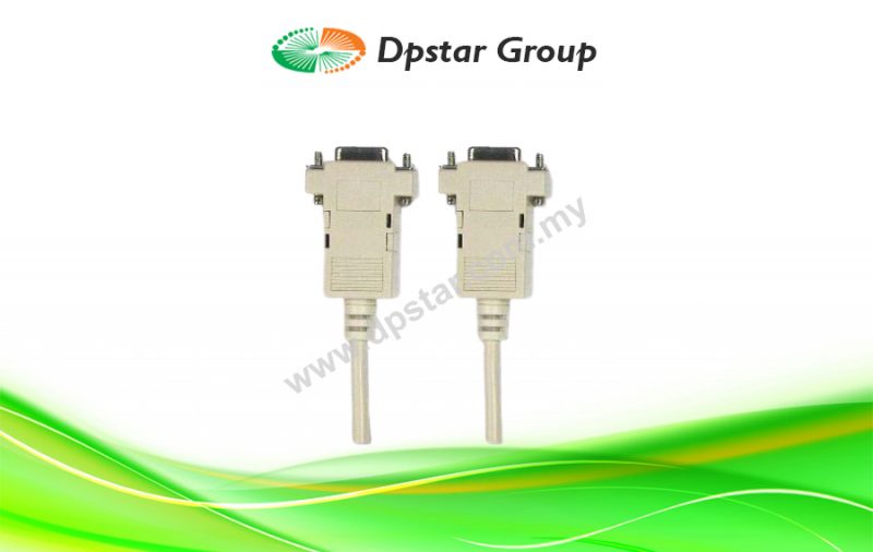 RS-232 Cable For Force Gauge, D9 to D9 – Lutron UPCB-04