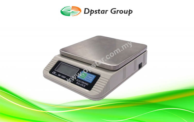 Digital Balance (1500 g x 0.05 g) – Lutron GM-1500P