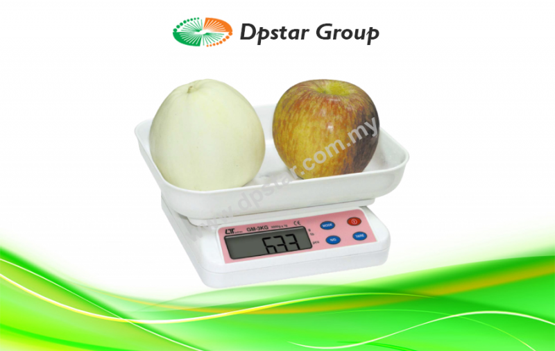 3 Kg Digital Scale – Lutron GM-3KG