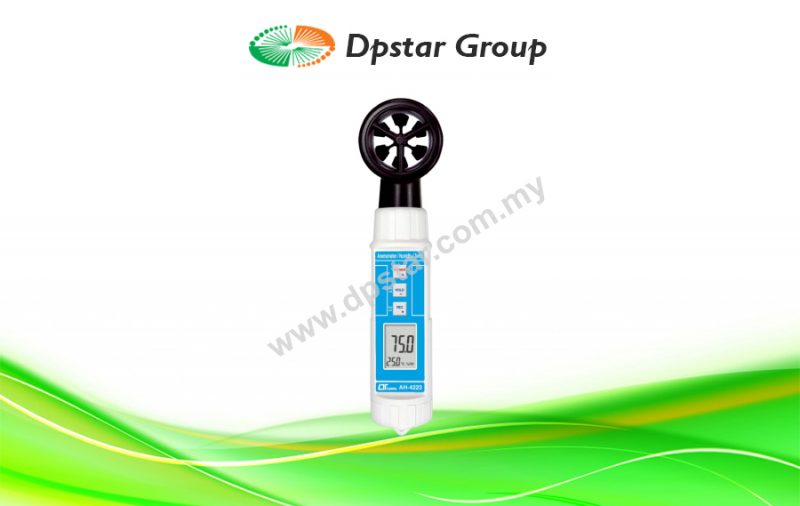 Vane Anemometer / Humidity / Temperature – Lutron AH-4223