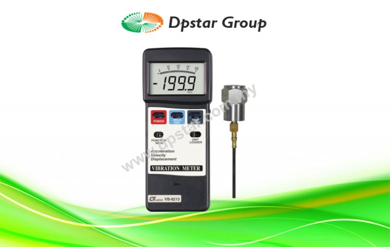 Vibration Meter Acceleration / Velocity / Displacement – Lutron VB-8213