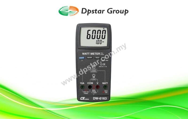 Single Phase Watt Meter – Lutron DW-6163