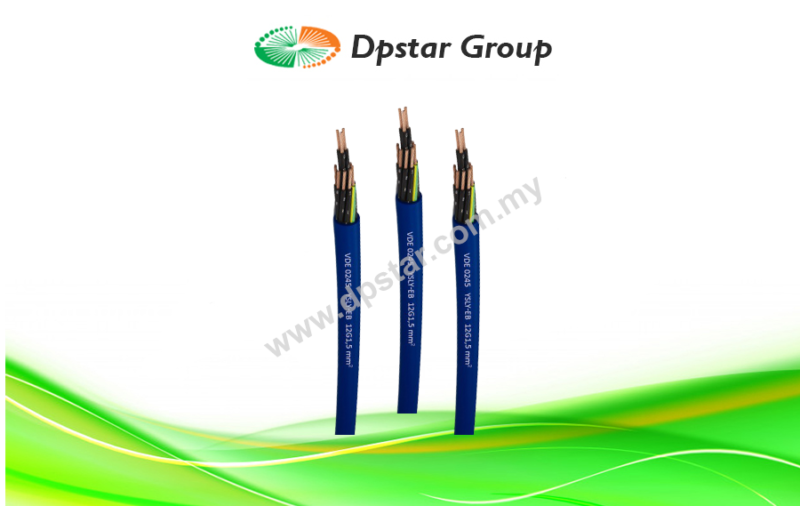 Flexible Signal Cable PVC Insulated With Blue Coloured PVC Sheath For EX-Zones - YSLY-EB