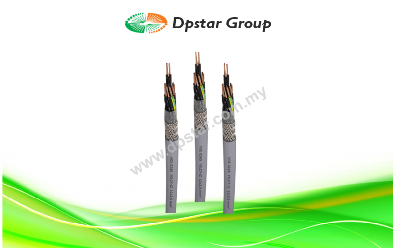 Flexible Signal Cable, PVC Insulated  With Cu Screen & PVC Sheath - YSLCY