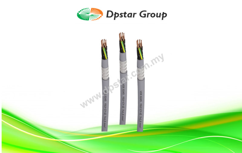 Flexible Signal Cable PVC Insulated With Inner Sheath, Cu Screen & External PVC Sheath - YSLY-CY