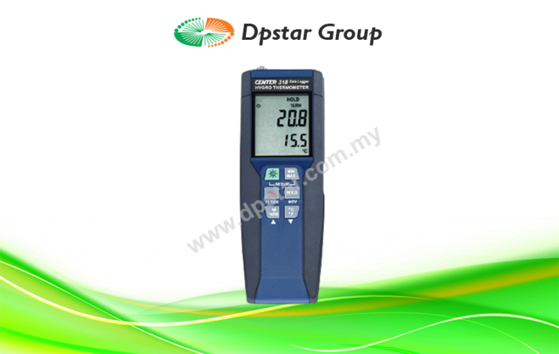 Datalogger Hygro Thermometer – CENTER 318 Series