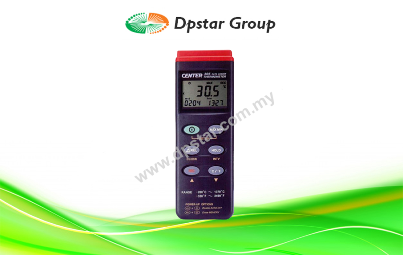 Datalogger Thermometer – CENTER 305 Series
