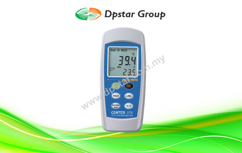 RTD Thermometer (Water Proof) – CENTER 370