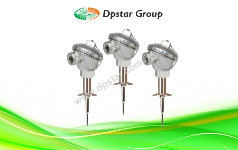 Protection Head Thermocouples Type T, J & K 3-A Sanitary Probe - Maltec-T MTS-H Series