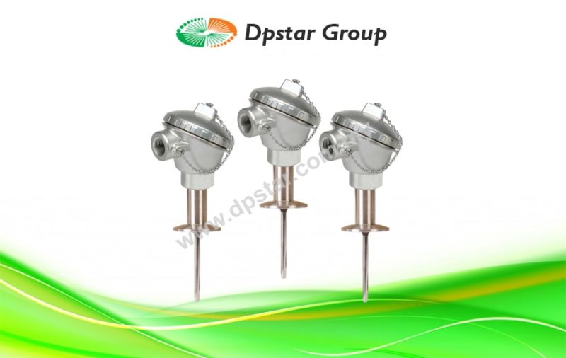Protection Head Thermocouples Type T, J & K 3-A Sanitary Probe - Maltec-T MTS-S Series
